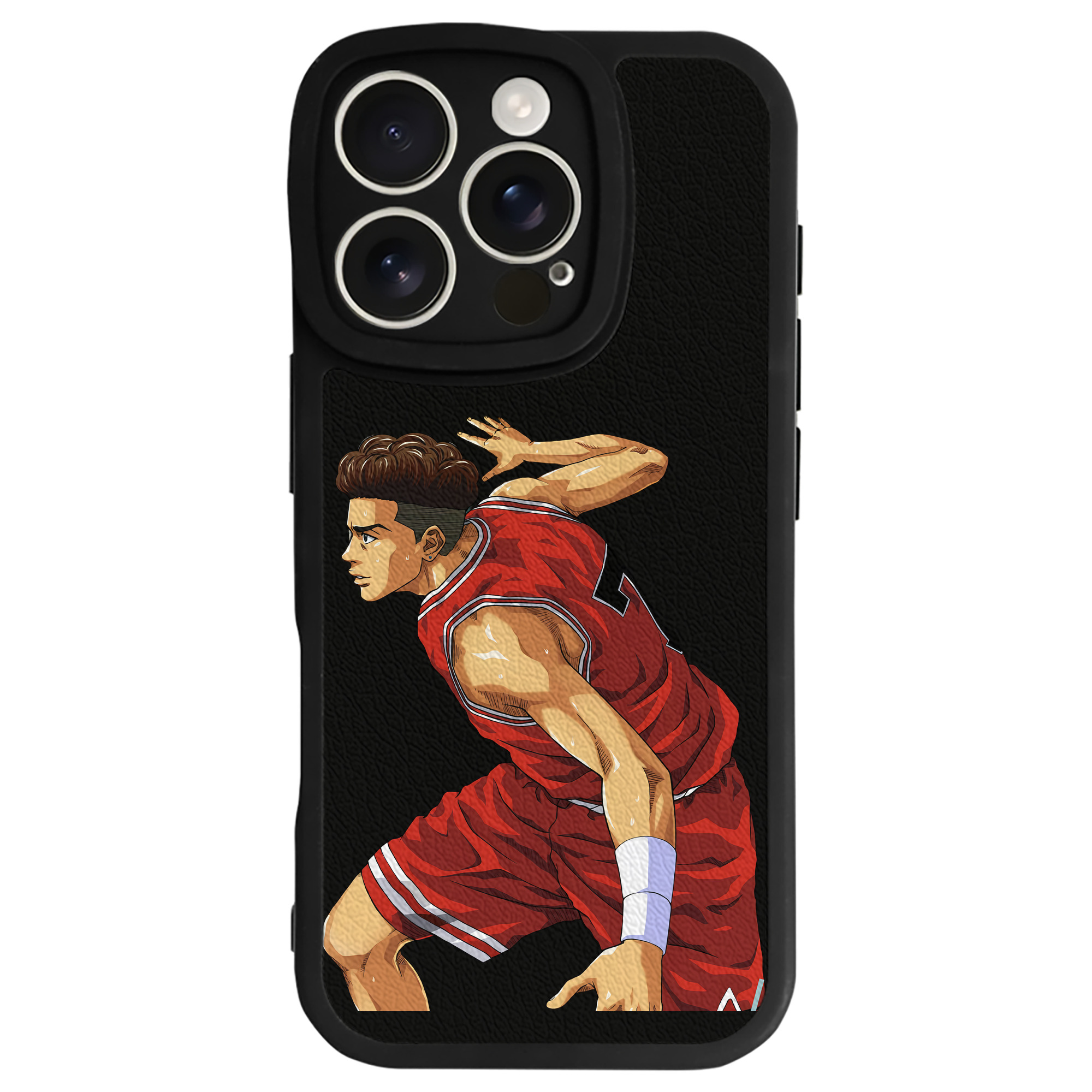 （画像用） SLAM DUNK／スラムダンク 【iPhone 16シリーズ対応】シリコンスマホケース（レザー調） 材質：シリコン